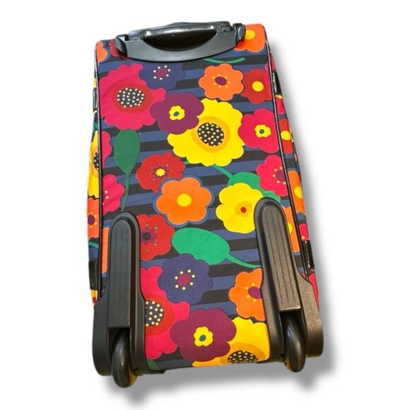 Women’s Betsey Johnson Jewel Floral Wheeled Weekender Bag - Picture 5 of 15